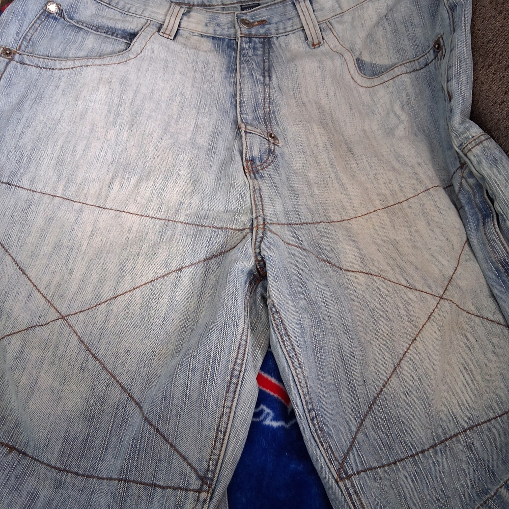 Men's DELF Light Wash Jean Shorts